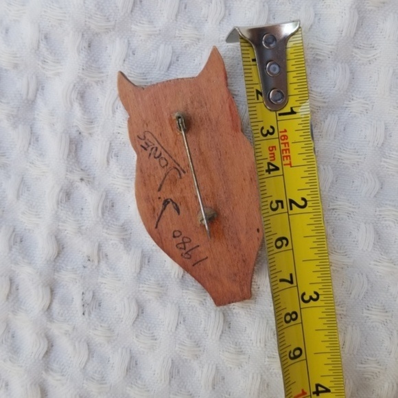 Vintage owl brooch‎ - Picture 4 of 4